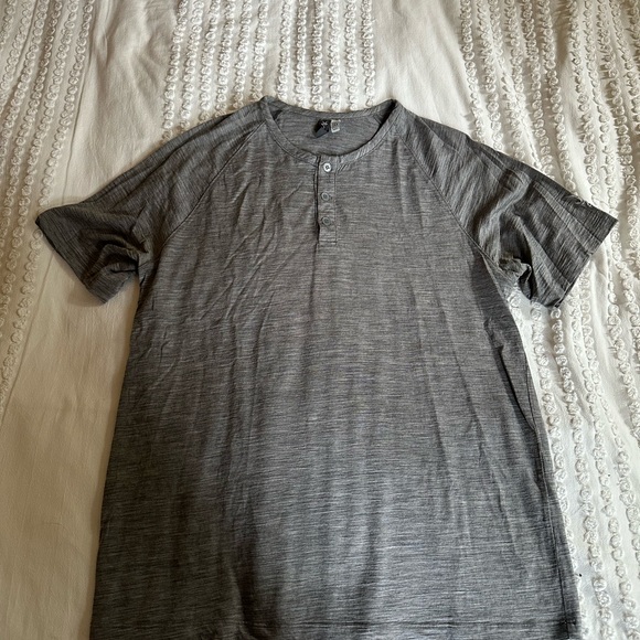 Ibex Men’s Merino Wool Henley Tshirt - Picture 4 of 7